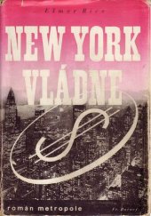 kniha New York vládne román metropole, Fr. Borový 1939