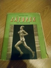 kniha Emil Zátopek ve fotografii, Artia 1955