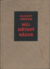 kniha Můj světový názor, Orbis 1934