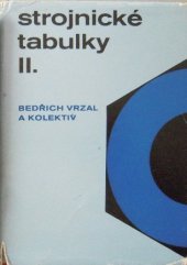 kniha Strojnické tabulky Sv. 2 Sv. 2 Určeno [též] pro studenty vys. škol., SNTL 1972