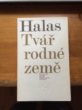 kniha Tvář rodné země (pět básnických próz), Československý spisovatel 1972