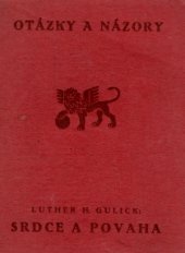 kniha Srdce a povaha, Jan Laichter 1922