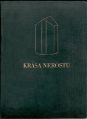 kniha Krása nerostů, František Novák 1947