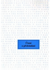 kniha Čtení o překládání, H & H 2009