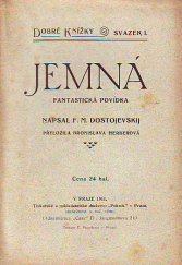 kniha Jemná fantastická povídka, Pokrok 1911