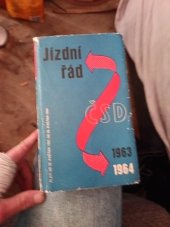 kniha Jízdní řád autobusových tratí ČSAD Středočeský kraj - 1963-1964., ČSAD 1963