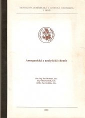 kniha Anorganická a analytická chemie, Mendelova zemědělská a lesnická univerzita 2001