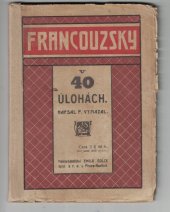 kniha Francouzsky v 40 úlohách, E. Šolc 1907