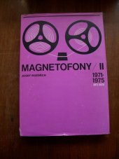 kniha Magnetofony II II, - 1971 až 1975, SNTL 1979