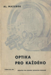 kniha Optika pro každého Příručka pro zkoušky optických povolání, Obzor 1946