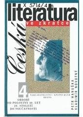 kniha Česká literatura ve zkratce 4. - Období od poloviny 40. let 20. století do současnosti, Brána 2001