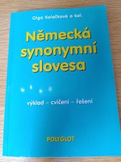 kniha Německá synonymní slovesa  Výklad - cvičení - řešení , Polyglot 1999
