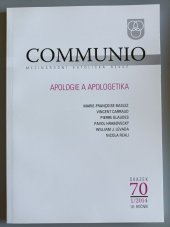 kniha MKR Communio 1/2014 Apologie a apologetika, Karmelitánské nakladatelství 2014