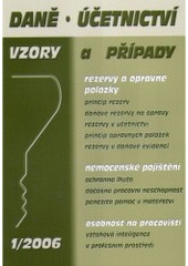 kniha Daně, účetnictví vzory a případy., Poradce 2006