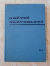 kniha Oděvní názvosloví, SPN 1980