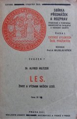 kniha Les Život a význam našich lesů, Jednota československých matematiků a fysiků 1931