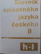 kniha Slovník spisovného jazyka českého 2. - H-L, Academia 1989