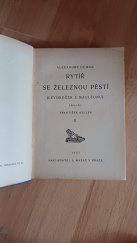 kniha Rytíř se železnou pěstí Levoboček z Mauléonu II., L. Mazáč 1927