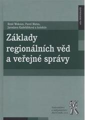 kniha Základy regionálních věd a veřejné správy, Aleš Čeněk 2011