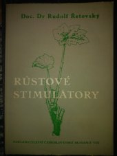 kniha Růstové stimulátory, Československá akademie věd 1953