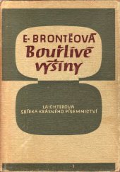 kniha Bouřlivé výšiny, Jan Laichter 1946