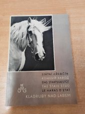 kniha Státní hřebčín Kladruby nad Labem, SZN 1956