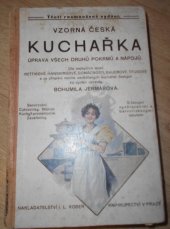 kniha Velká vzorná česká kuchařka, I.L. Kober 1914