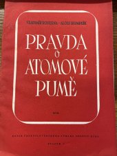 kniha Pravda o atomové pumě, Mír 1951