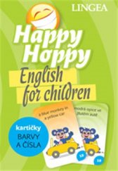 kniha Happy Hoppy kartičky I: Barvy a Čísla English for children, Lingea 2017