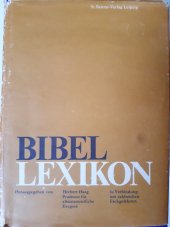 kniha Bibel-Lexikon, St.Benno Verlag 1970