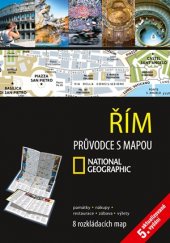 kniha Řím Průvodce s mapou National Geographic, CPress 2017
