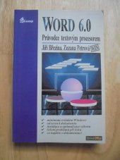 kniha Word 6.0 průvodce textovým procesorem, GComp 1994