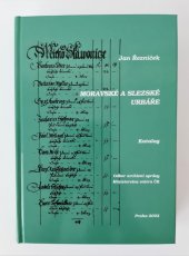 kniha Moravské a slezské urbáře po 1372, před 1407-1771 (1849) katalog, Odbor archivní správy Ministerstva vnitra ČR 2002