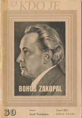 kniha Bohuš Zakopal, Orbis 1946