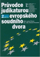 kniha Průvodce judikaturou Evropského soudního dvora, Linde 2000