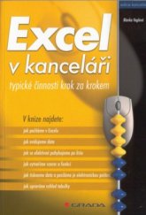 kniha Excel v kanceláři typické činnosti krok za krokem, Grada 2002