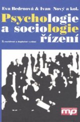 kniha Psychologie a sociologie řízení, Management Press 2007