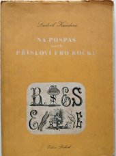 kniha Na pospas aneb přísloví pro kočku, Umělecká beseda severočeská 1947