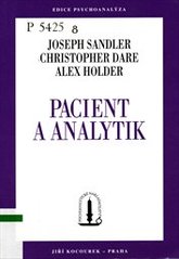 kniha Pacient a analytik základní pojmy klinické psychoanalýzy, Psychoanalytické nakladatelství  1994