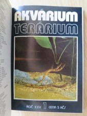 kniha Akvárim terárium časopis československých akvaristů a teraristů, Nakladatelství a vydavatelství panorama 1982