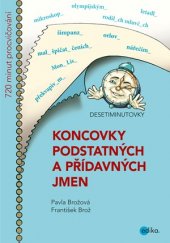 kniha Desetiminutovky. Koncovky podstatných a přídavných jmen, Edika 2017