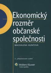 kniha Ekonomický rozměr občanské společnosti, Wolters Kluwer 2010