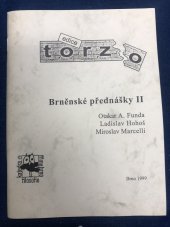 kniha Brněnské přednášky II., Masarykova univerzita 1999