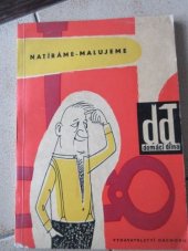 kniha Natíráme - malujeme, Vydavatelství obchodu 1961