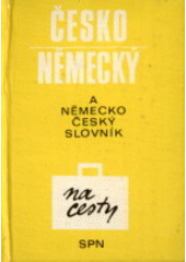 kniha Česko-německý a německo-český slovník na cesty, Státní pedagogické nakladatelství 1991