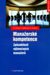 kniha Manažerské kompetence způsobilosti výjimečných manažerů, Grada 2004