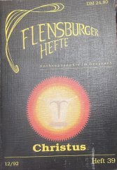 kniha Christus  Flensburger Hefte , Flensburger Hefte 1992
