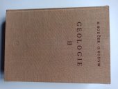 kniha Geologie. II. díl, - Historická geologie, Geologie Československa, Československá akademie věd 1963