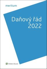 kniha meritum Daňový řád 2022, Wolters Kluwer 2022