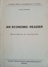 kniha An economic reader, Státní pedagogické nakladatelství 1976